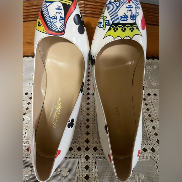 REINDEE LUSION gambling high heel pumps size 10 NWOT - Picture 5 of 6